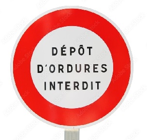 Information – Dépôts sauvages